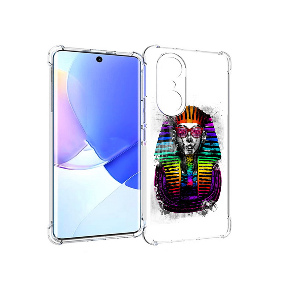 

Чехол MyPads Tocco для Honor 60 Pro модная богиня, Прозрачный, Tocco