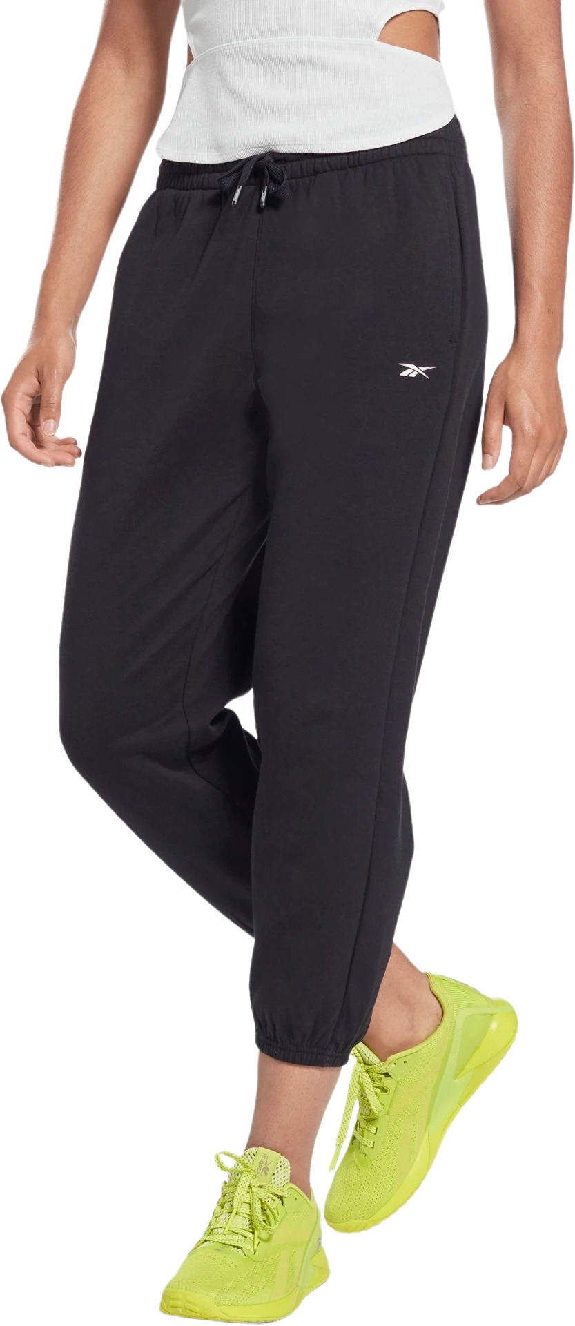 

Спортивные брюки женские Reebok Ts Dreamblend Cotton Pant черные XS, Ts Dreamblend Cotton Pant