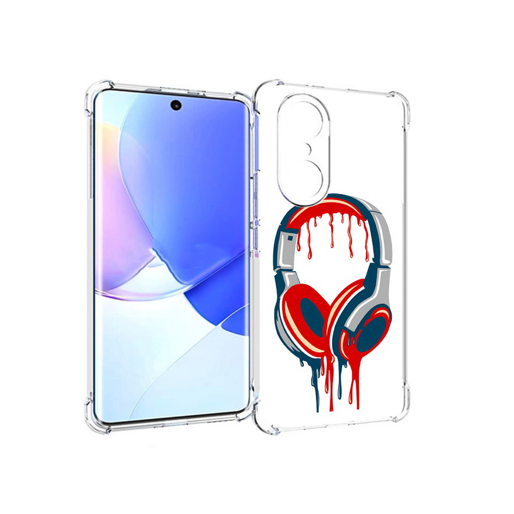 

Чехол MyPads Tocco для Honor 60 Pro не делай громко, Прозрачный, Tocco