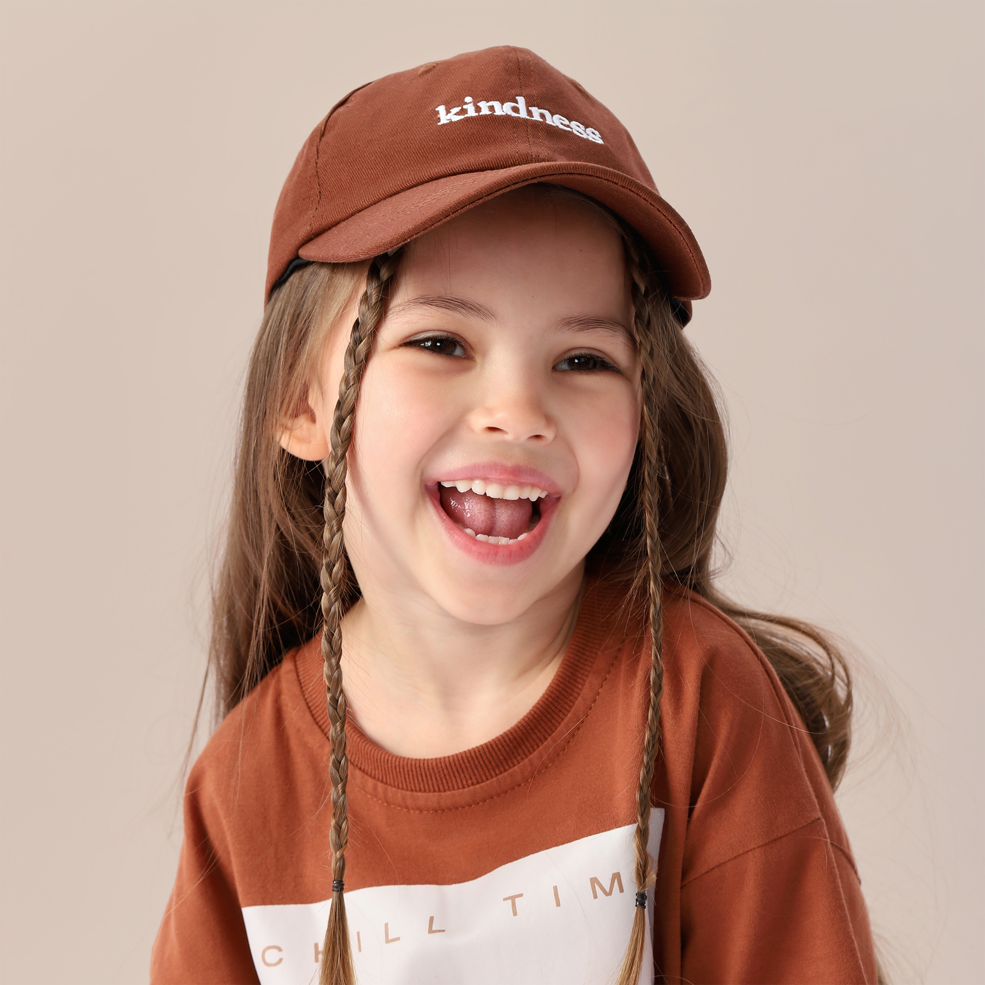 

Кепка детская Happy Baby 88171, белый; коричневый, 52, 88171