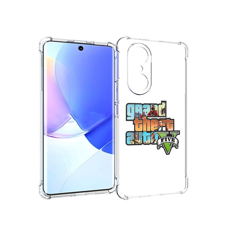 

Чехол MyPads Tocco для Honor 60 Pro ГТА, Прозрачный, Tocco