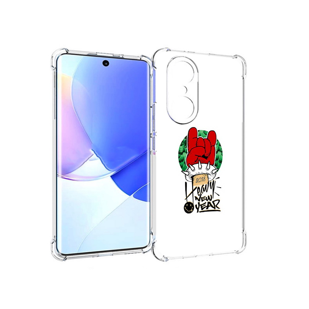 Чехол MyPads Tocco для Honor 60 Pro Гангстер новый год