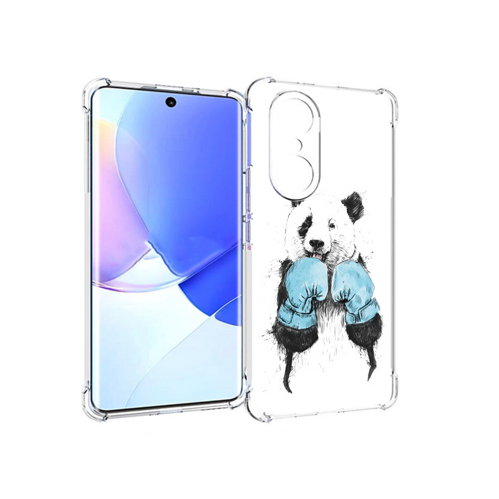 

Чехол MyPads Tocco для Honor 60 Pro панда боксер, Прозрачный, Tocco