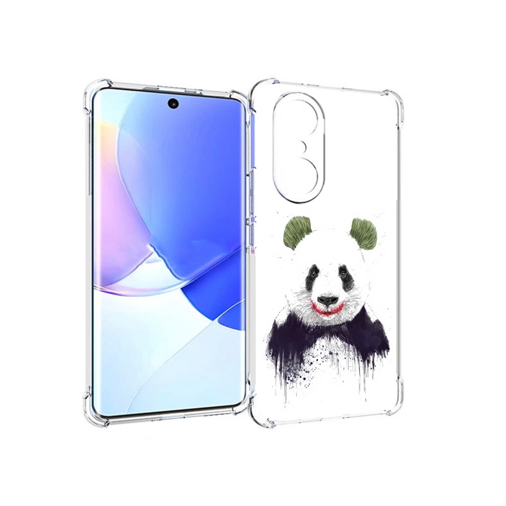 

Чехол MyPads Tocco для Honor 60 Pro панда джокер, Прозрачный, Tocco