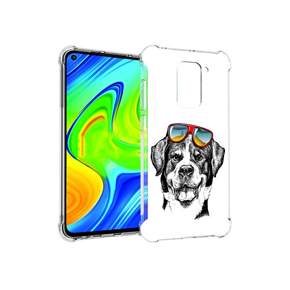 Чехол MyPads Tocco для Xiaomi Redmi Note 9 счастливая собака (PT150805.258.631)