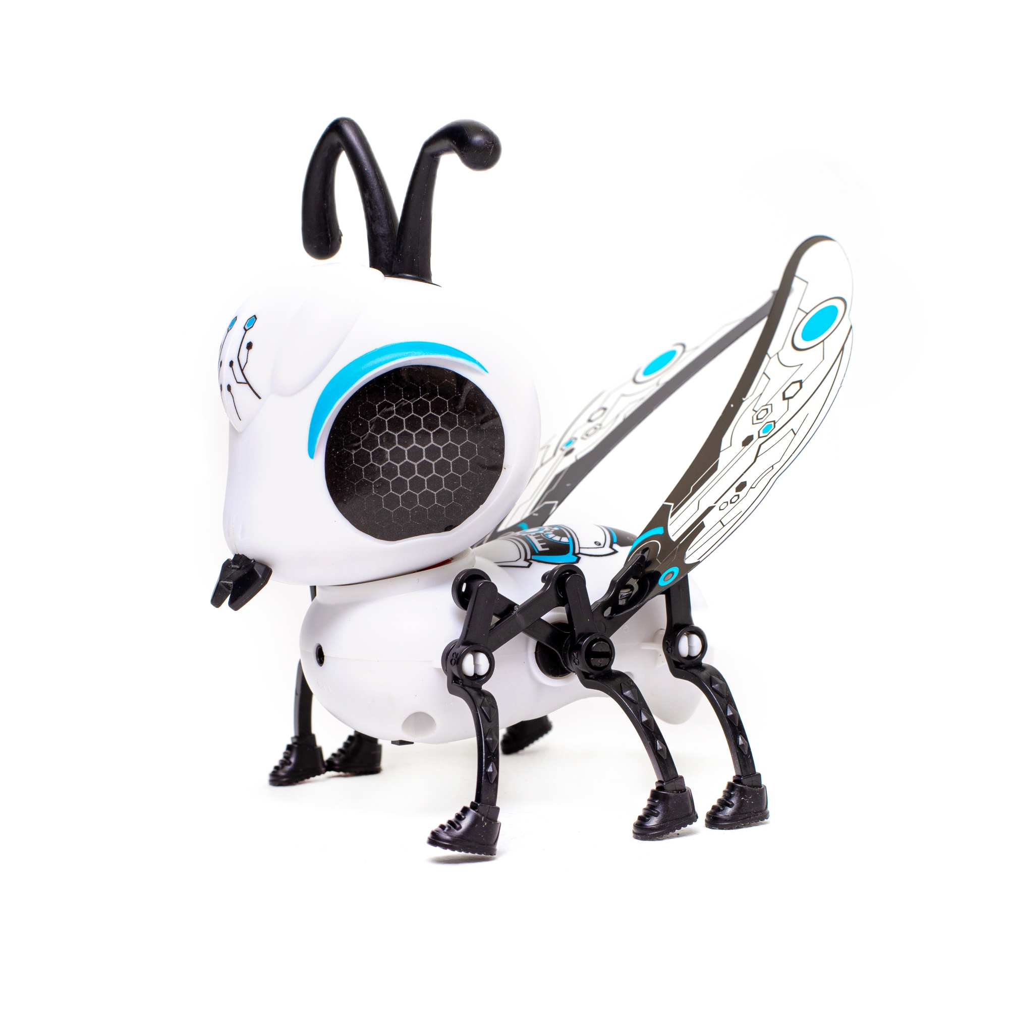 фото Обучающий робот baby&kids белая оса, развивающая игрушка, 11 см, белый, es56113