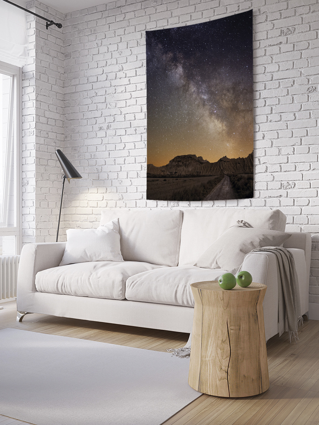 

Вертикальное фотопанно на стену JoyArty Туманный космос 150x200 см, Туманный космос