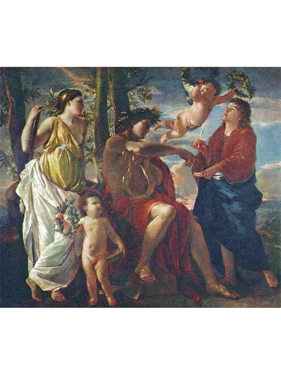 

Постер DRABS A2 Пуссен Николя Вдохновение поэта