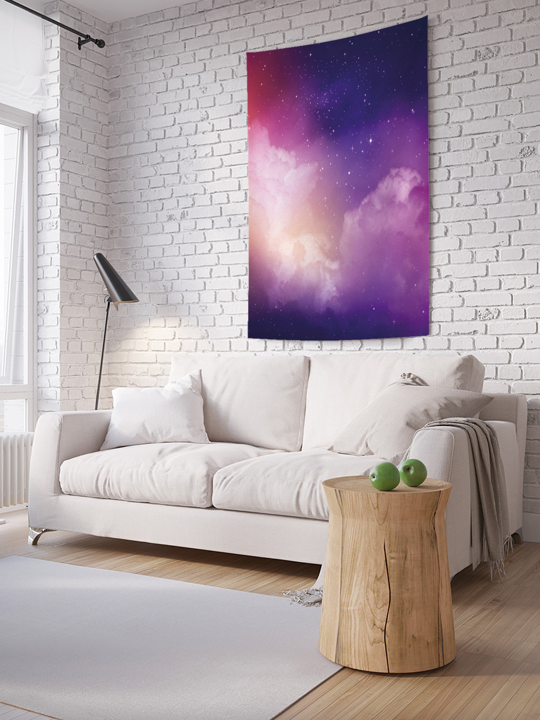 

Вертикальное фотопанно на стену JoyArty Космос сквозь призму 150x200 см, Космос сквозь призму