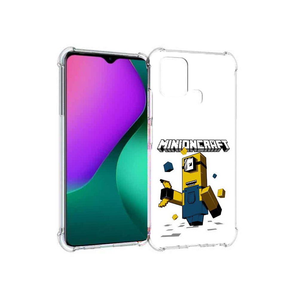 

Чехол MyPads Tocco для Infinix Hot 10 Play миньон, Прозрачный, Tocco