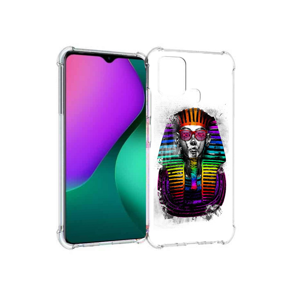 

Чехол MyPads Tocco для Infinix Hot 10 Play модная богиня, Прозрачный, Tocco