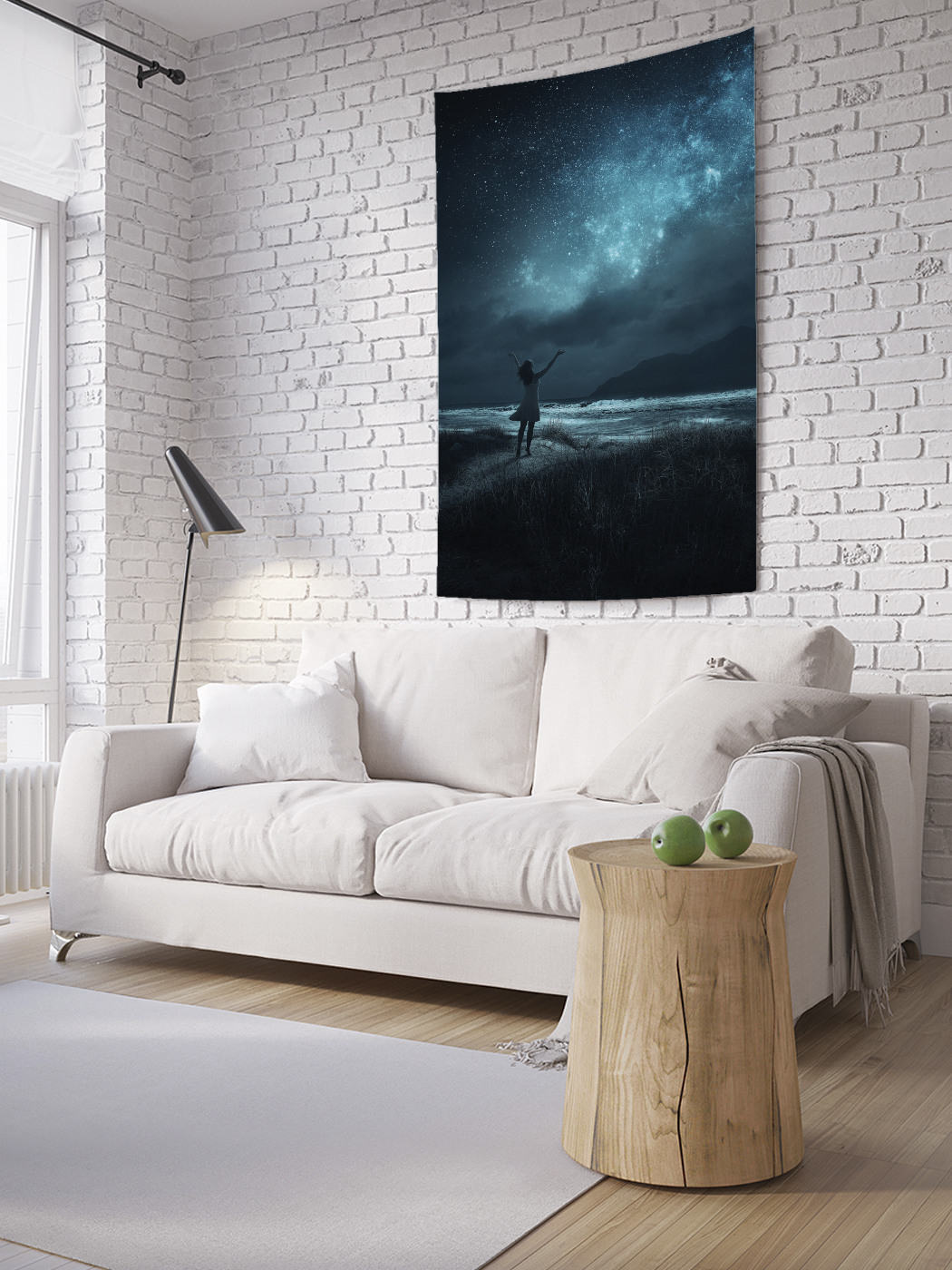 

Вертикальное фотопанно на стену JoyArty Бескрайнее небо 150x200 см, Бескрайнее небо