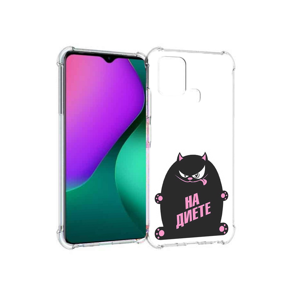 

Чехол MyPads Tocco для Infinix Hot 10 Play на диете, Прозрачный, Tocco