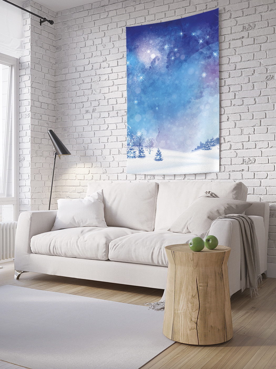 

Вертикальное фотопанно на стену JoyArty Сказочная ночь 150x200 см, Сказочная ночь
