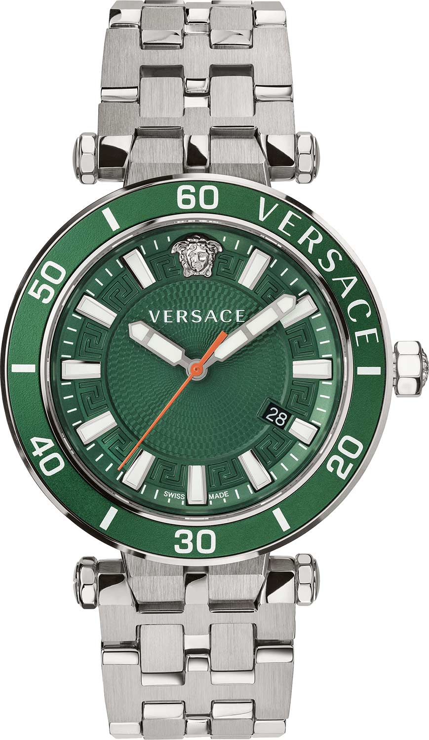 фото Наручные часы мужские versace vez300421 серебристые