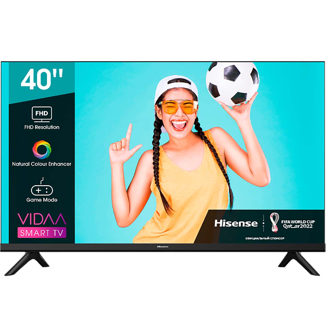 фото Led телевизор full hd hisense 40a4bg