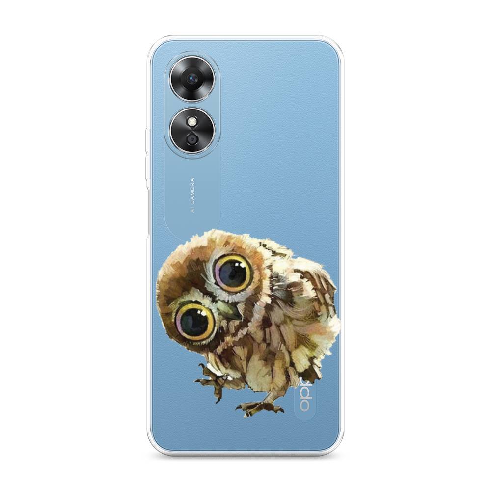 

Чехол Awog на Oppo A17 "Любопытный совенок", Коричневый;белый;прозрачный, 2512050-1
