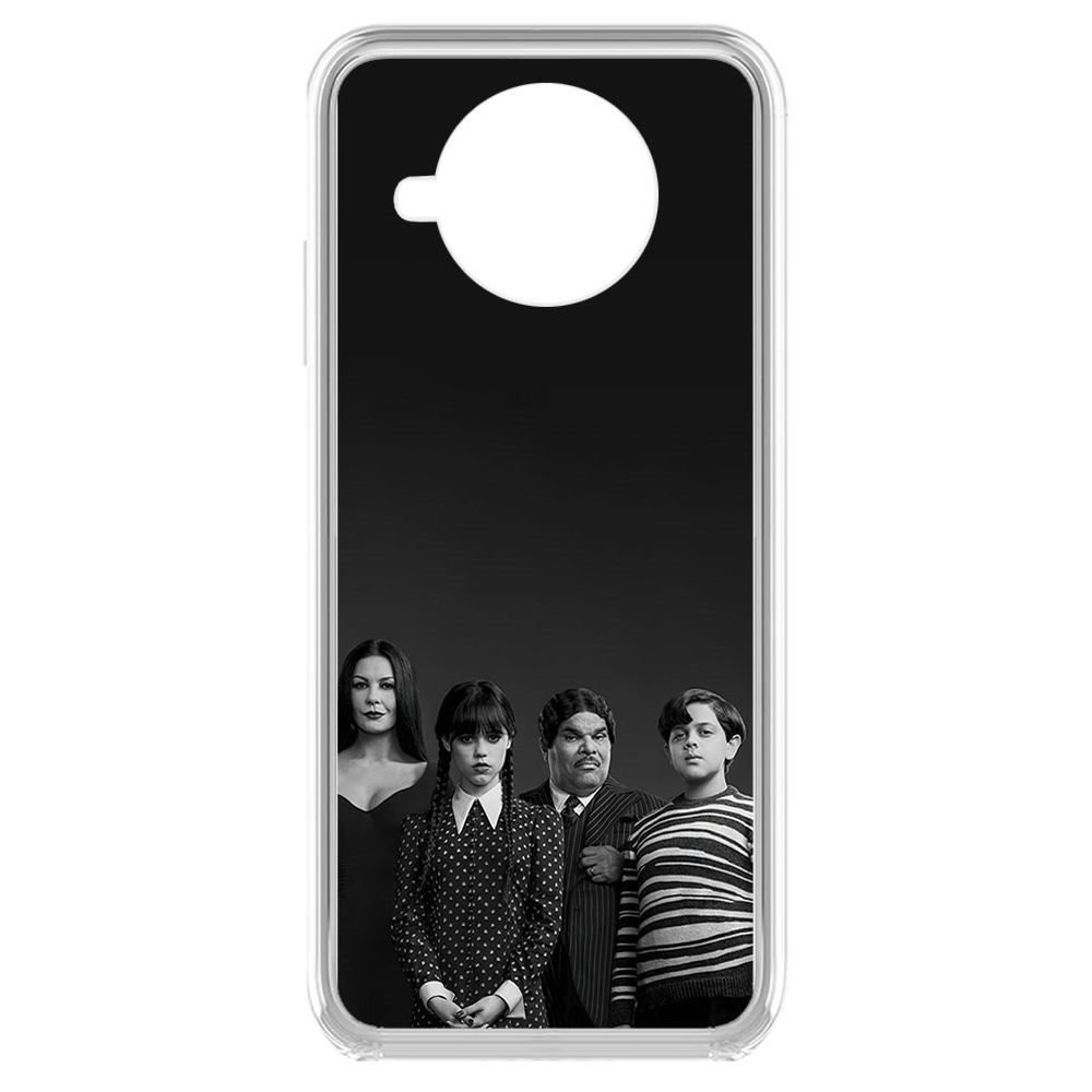 

Чехол-накладка Krutoff Clear Case Уэнсдей Аддамс - Семейка Аддамс для Xiaomi Mi 10T Lite