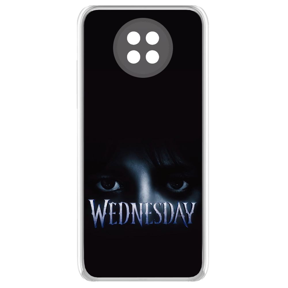 

Чехол-накладка Krutoff Clear Case Уэнсдей Аддамс - Логотип для Xiaomi Redmi Note 9T