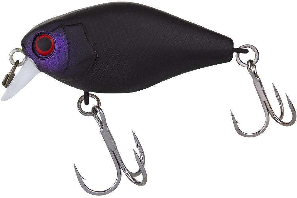 

Воблер Jackall CHUBBY 41F # Mat Black, Черный;фиолетовый, CHUBBY
