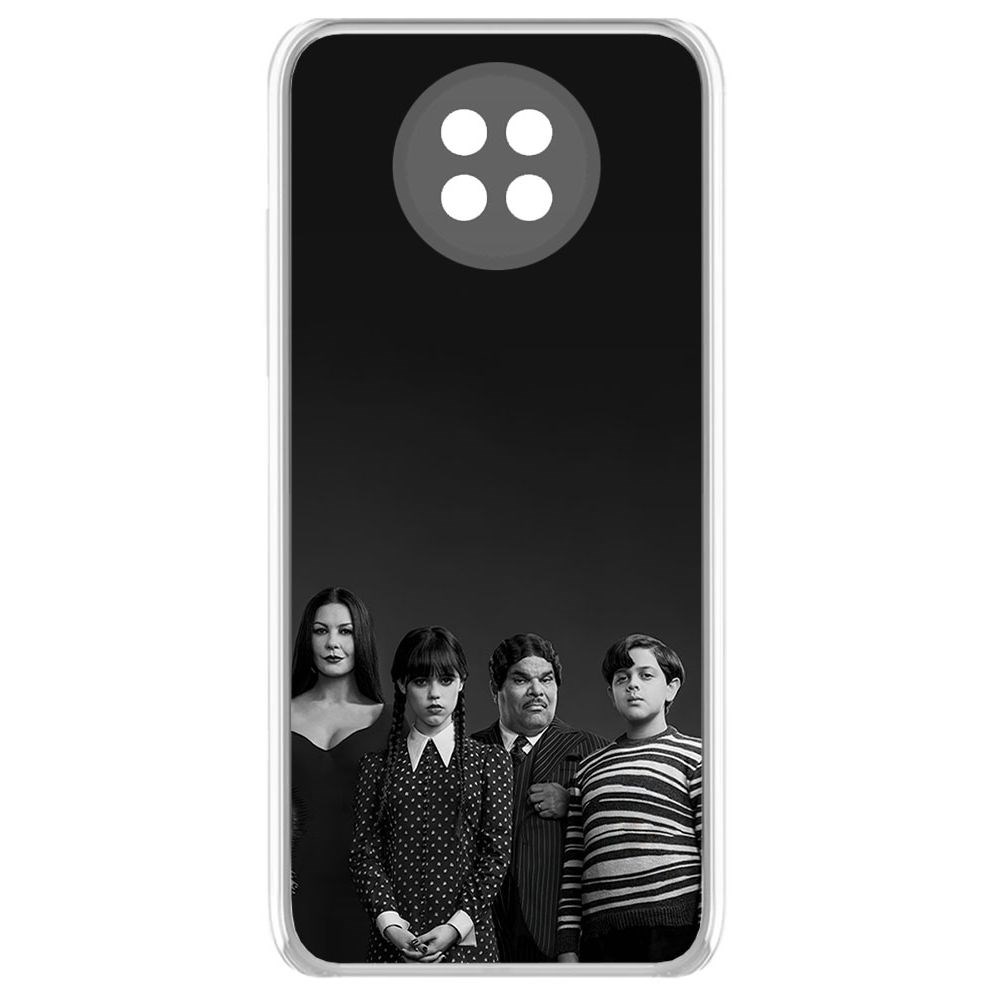 

Чехол-накладка Krutoff Clear Case Уэнсдей Аддамс - Семейка Аддамс для Xiaomi Redmi Note 9T