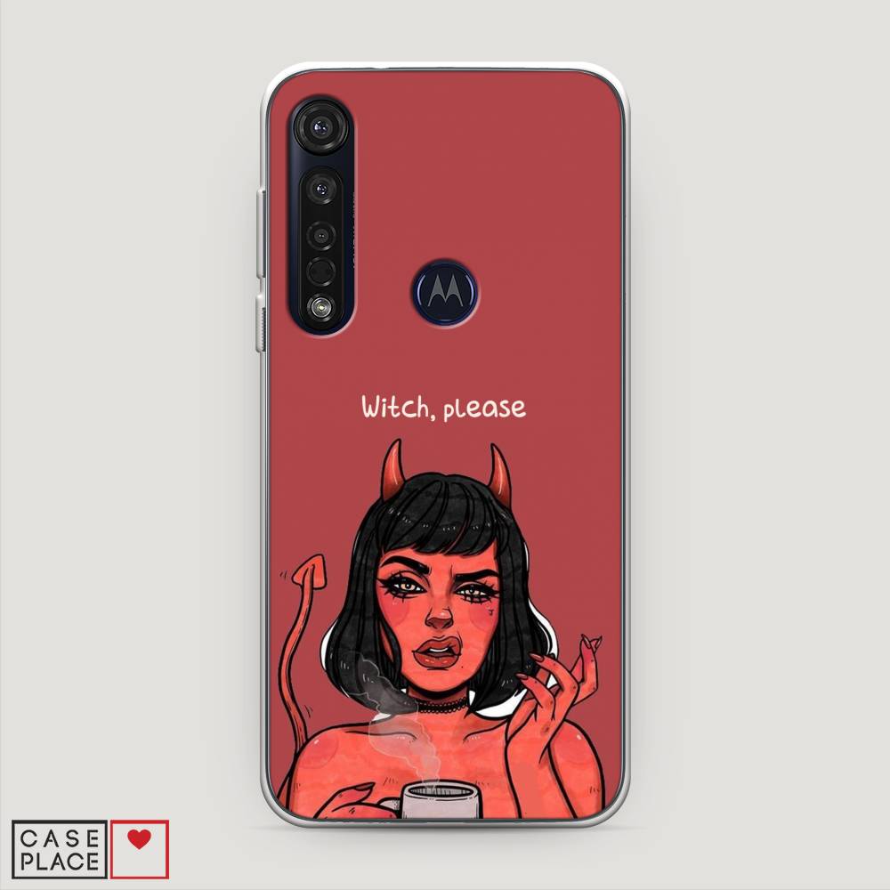 

Чехол Awog на Motorola Moto G8 Plus / Моторола Мото G8 Plus "Evil Girl", Разноцветный, 241450-6