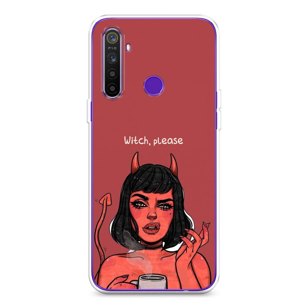 

Чехол Awog на Realme 5 "Evil Girl", Разноцветный, 251550-6