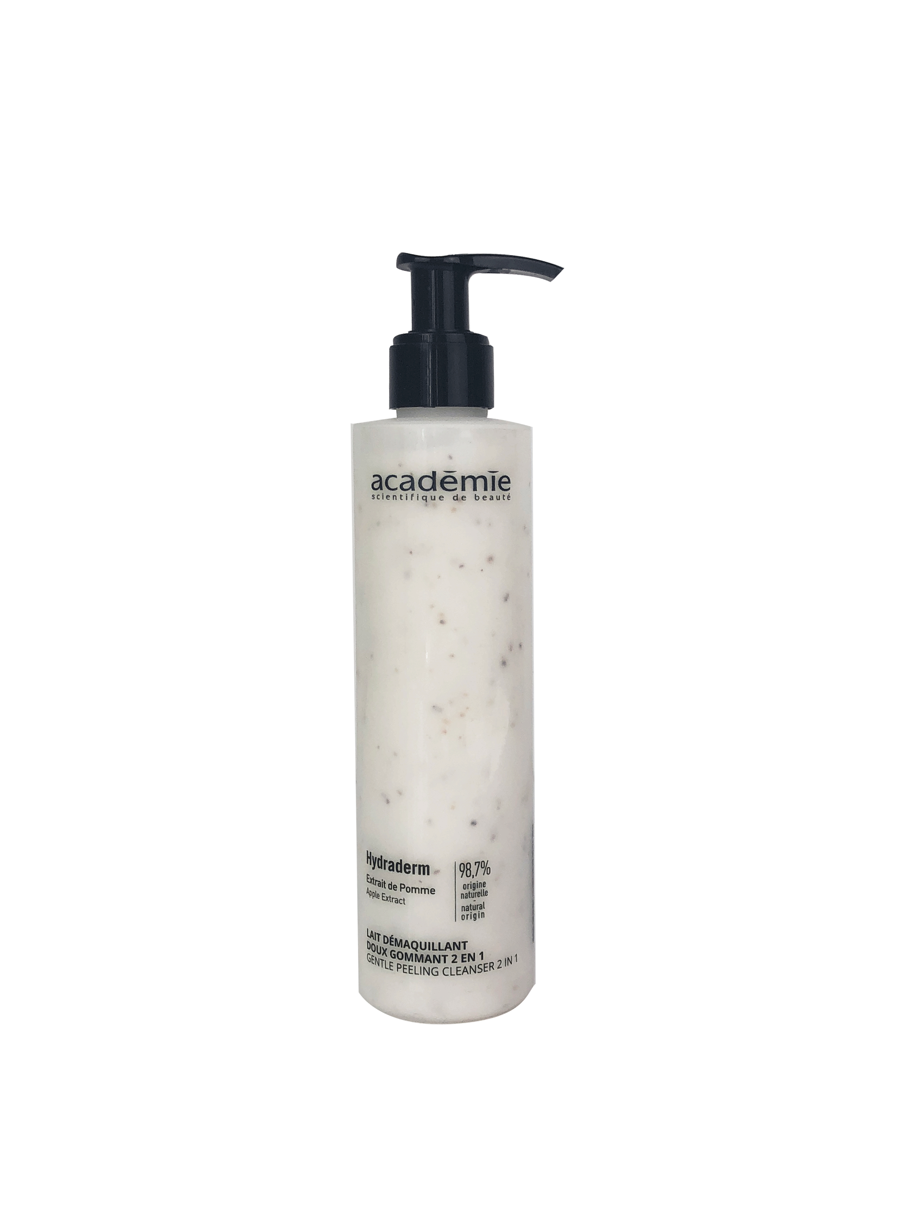 Молочко Academie Hydraderm мягкий пилинг 2 в 1 200 мл