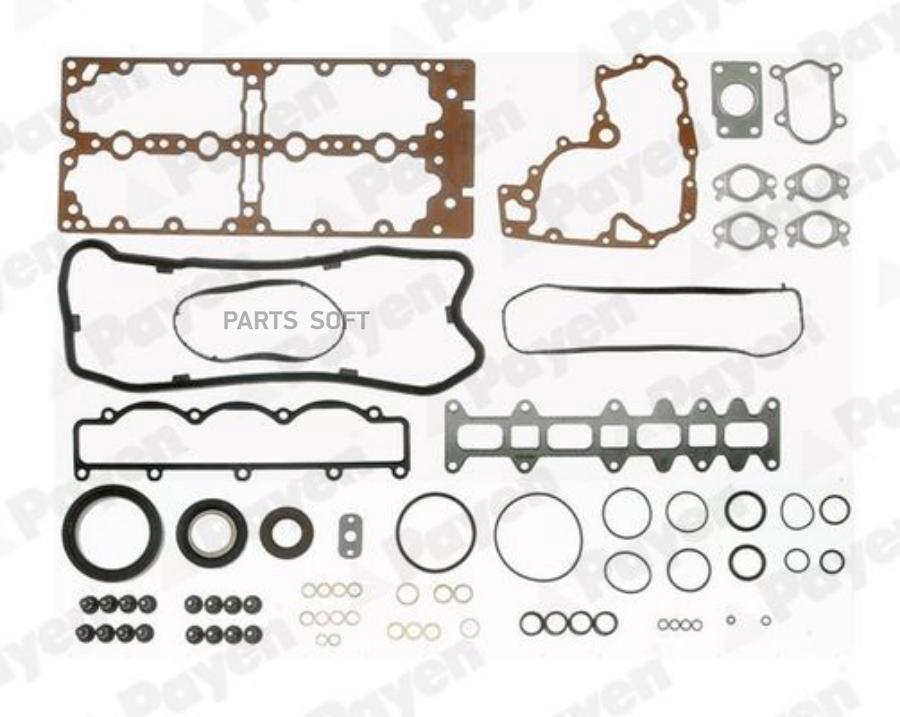 

Комплект прокладок двигателя FIAT 2.3D 06-