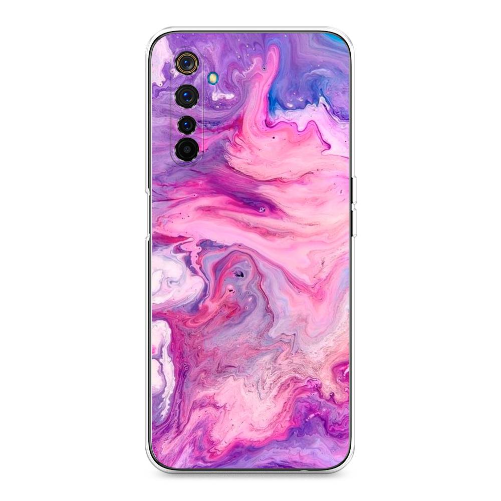

Чехол на Realme 6 Pro "Нежно-розовая абстракция", Розовый, 252850-3