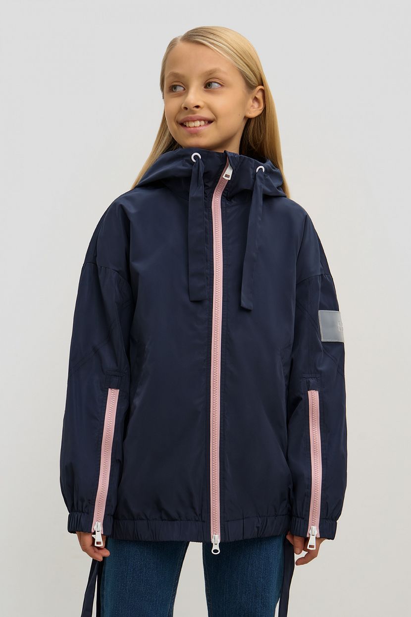 

Ветровка детская BAON BK1023002, DARK NAVY, 146, Голубой, BK1023002