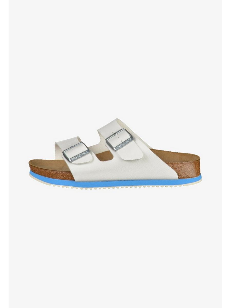 Сабо унисекс Birkenstock BI115F00F белые 45 EU 18360₽