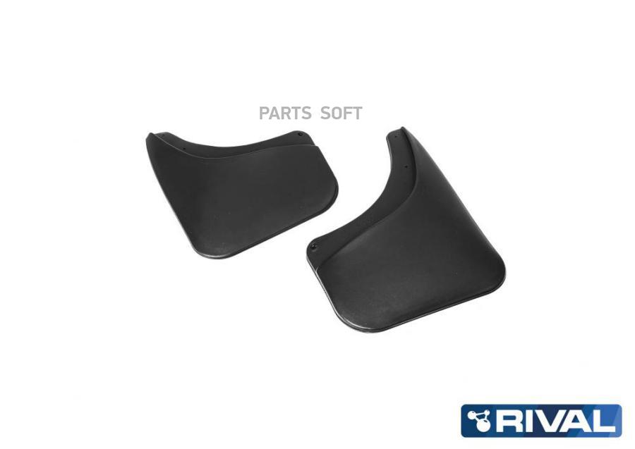 

Брызговики задние renault duster полиуретан черный 2 шт. rival rival 24701002