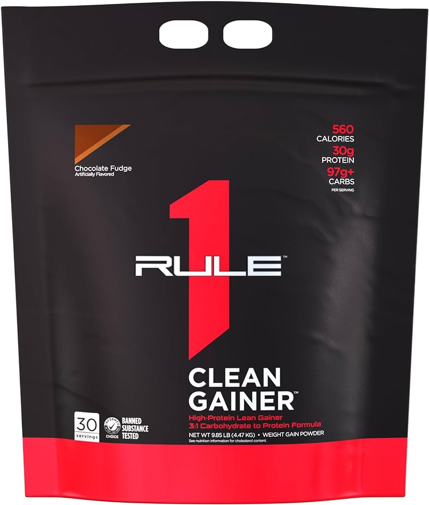 Гейнер RULE ONE Clean Gainer, Chocolate Fudge, 30 порций