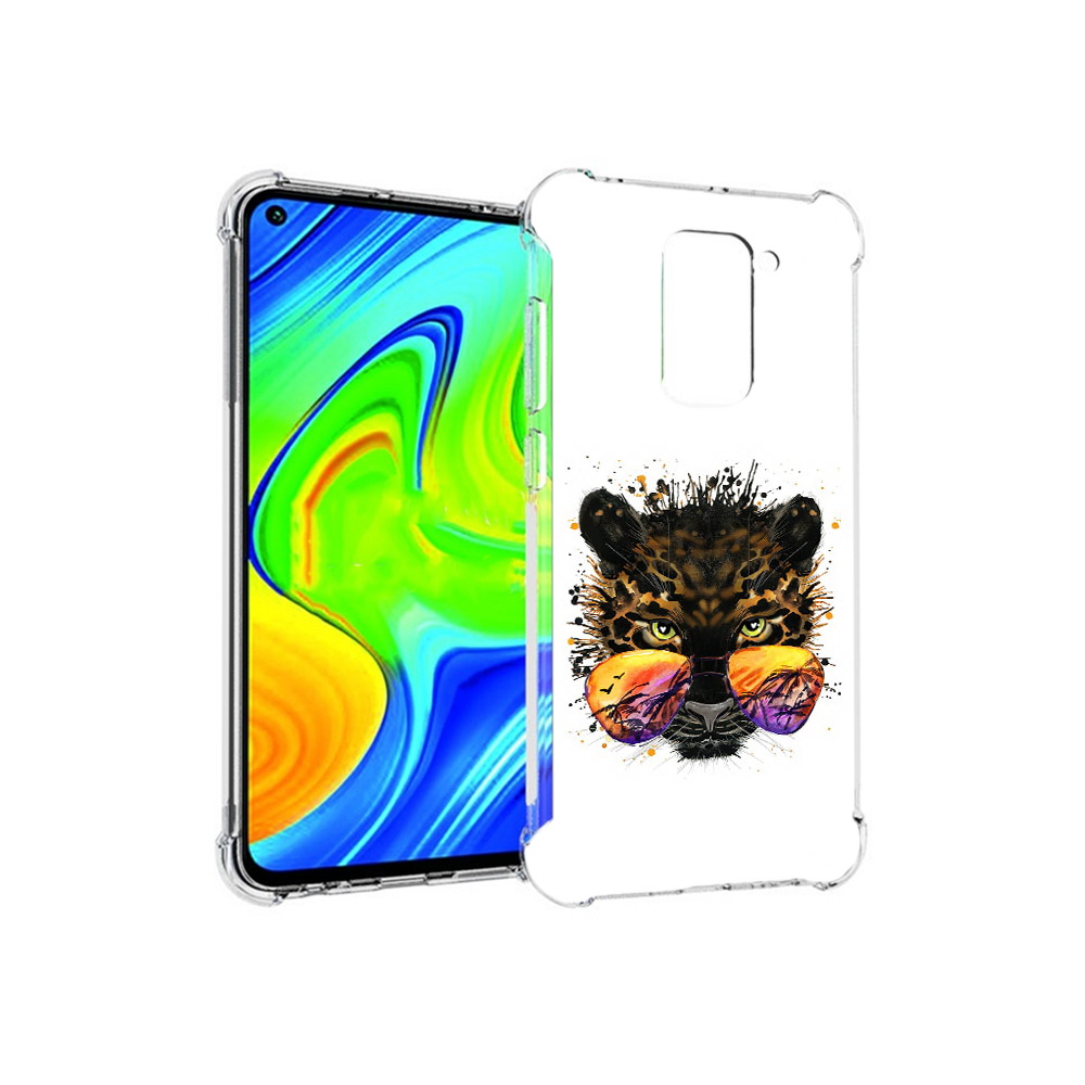 Чехол MyPads Tocco для Xiaomi Redmi Note 9 тропический леопард (PT150805.258.649)