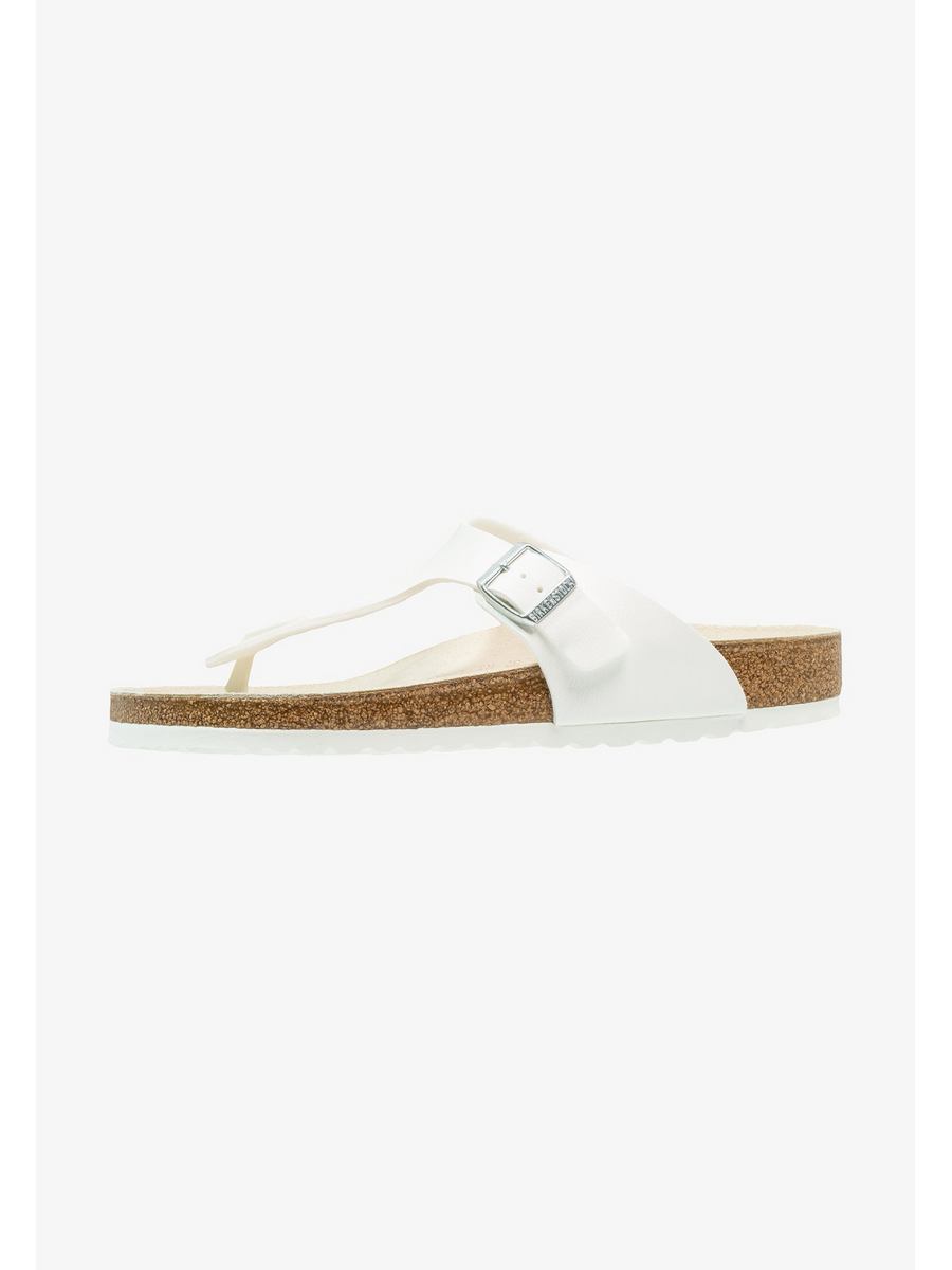 

Вьетнамки унисекс Birkenstock BI115G00H белые 45 EU, Белый, BI115G00H