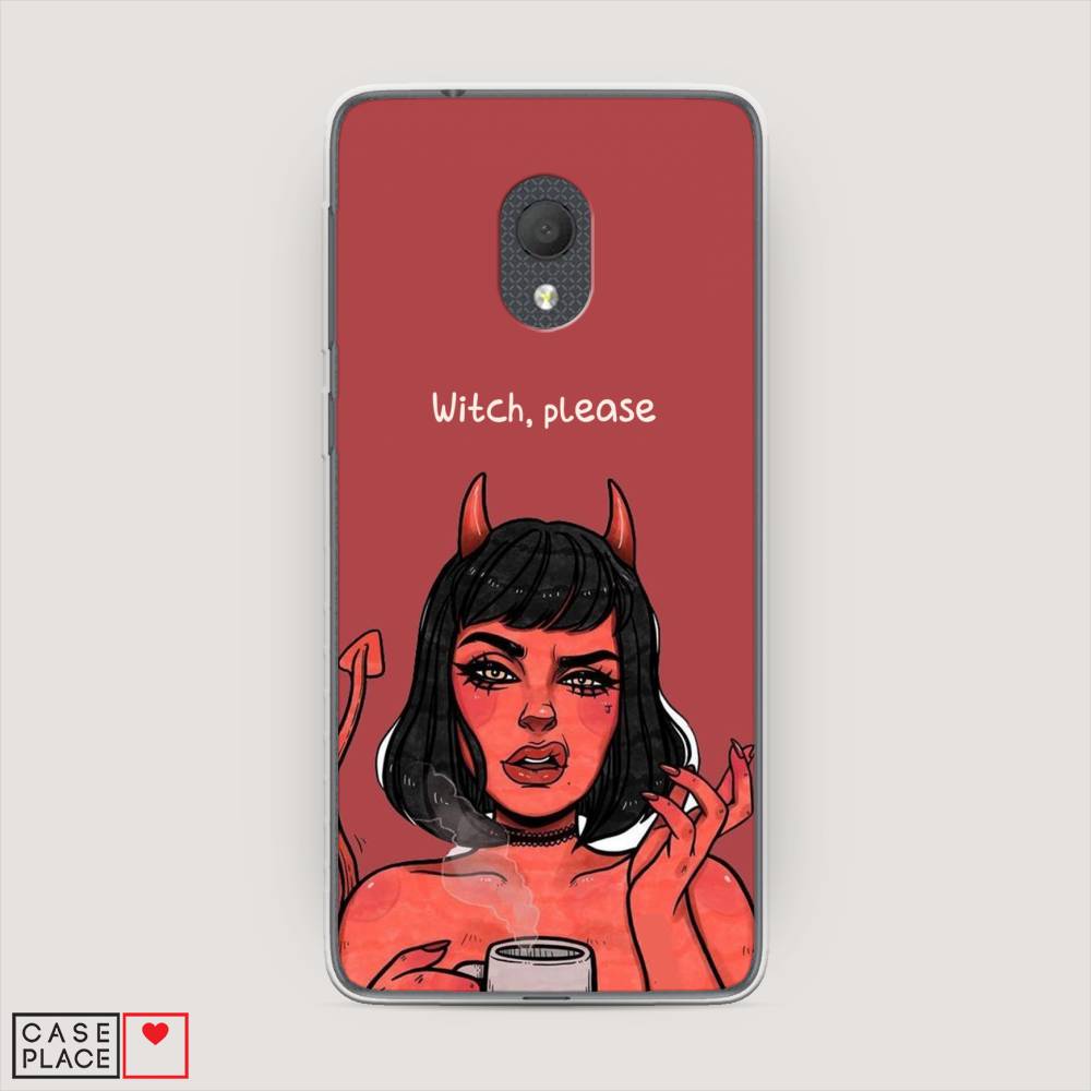 

Чехол Awog на Alcatel 1C 5003D (2019) / Алкатель 1C 5003D (2019) "Evil Girl", 170650-6