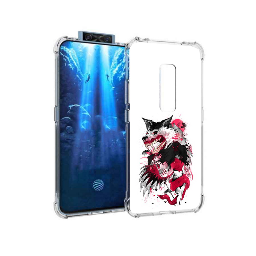 

Чехол MyPads Tocco для Vivo V17 Pro красная шапочка (PT226965.387.410), Прозрачный, Tocco