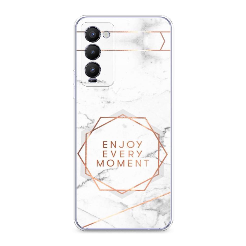 

Чехол Awog на Tecno Camon 18/18T "Enjoy every moment мрамор", Разноцветный, 300950-7