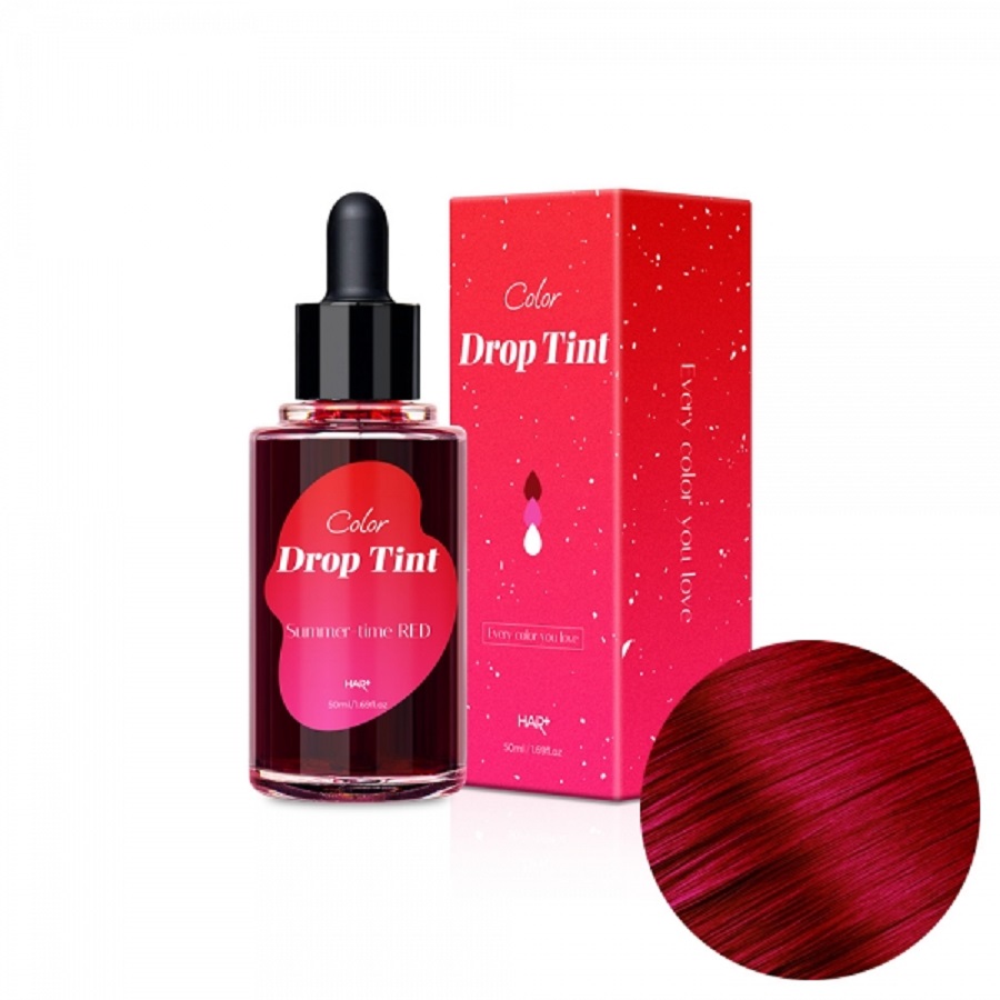 Краска для волос Hair Plus Color Drop Tint Summer-time Red 50мл ilikegift расческа для волос summer time