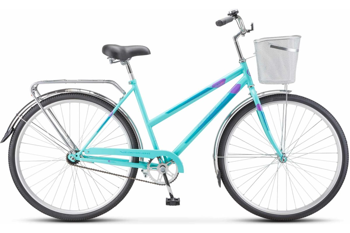 Велосипед STELS Navigator-300 Lady C диаметр колес 28 размер рамы 20 мятный LU091385 1239000₽