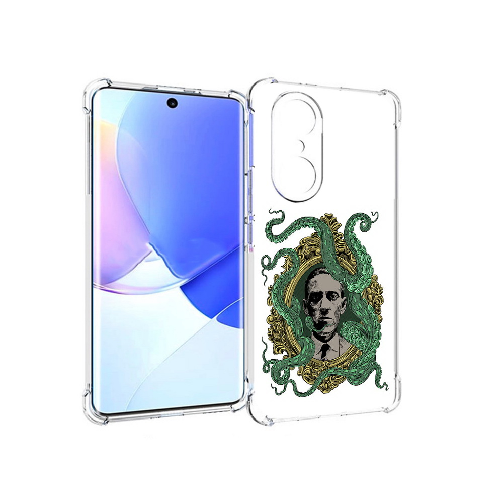 

Чехол MyPads Tocco для Honor 60 Pro портрет с кракеном, Прозрачный, Tocco