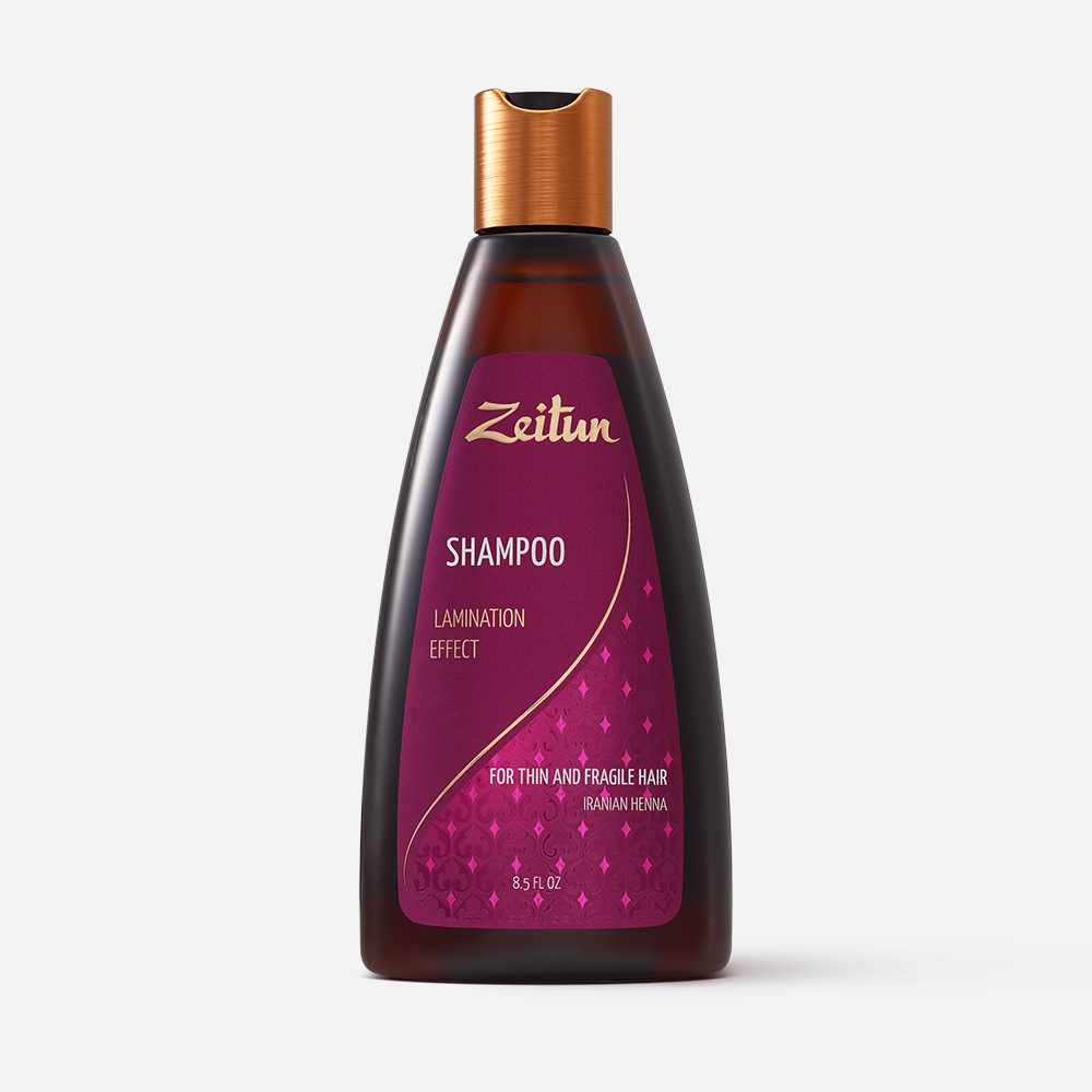 Шампунь для волос Zeitun Natural Lamination Effect 250 мл