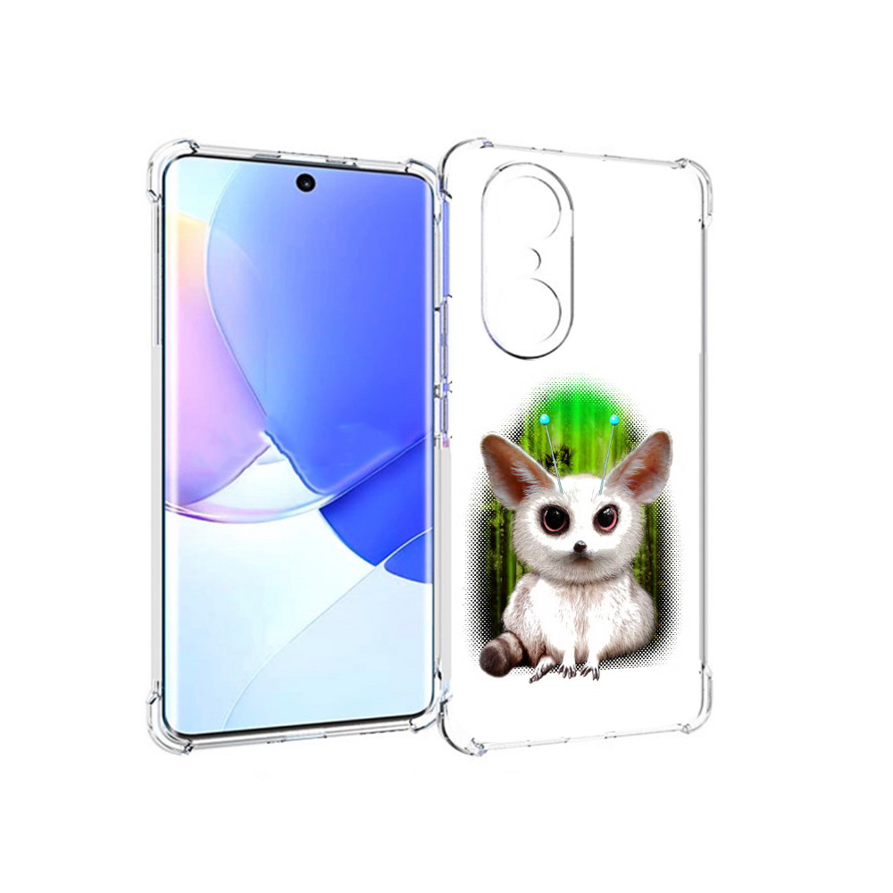 

Чехол MyPads Tocco для Honor 60 Pro пушистое животное, Прозрачный, Tocco