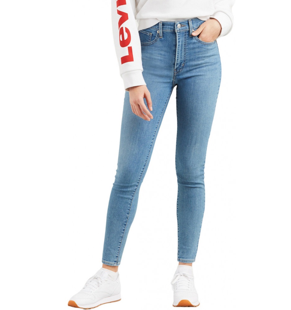 Джинсы женские Levi's Mile High Super Skinny Jeans Math Club голубые 38