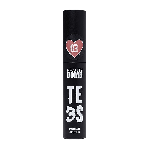 

Помада для губ Beauty Bomb Hooliguns Муссовая Te3s 03, Розовый