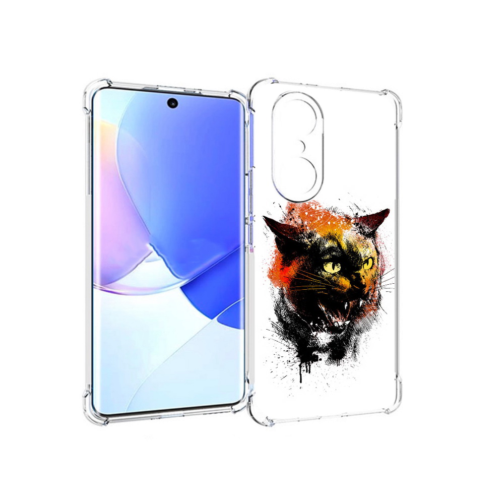 

Чехол MyPads Tocco для Honor 60 Pro сиамский кот, Прозрачный, Tocco