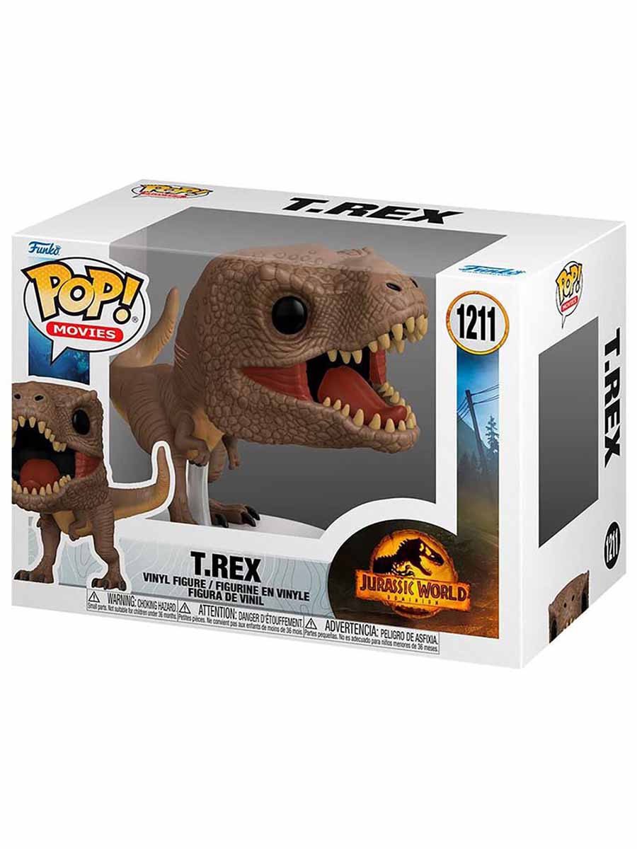 Фигурка Funko POP! Динозавр тираннозавр Мир Юрского периода Jurassic World №1211, 10 см