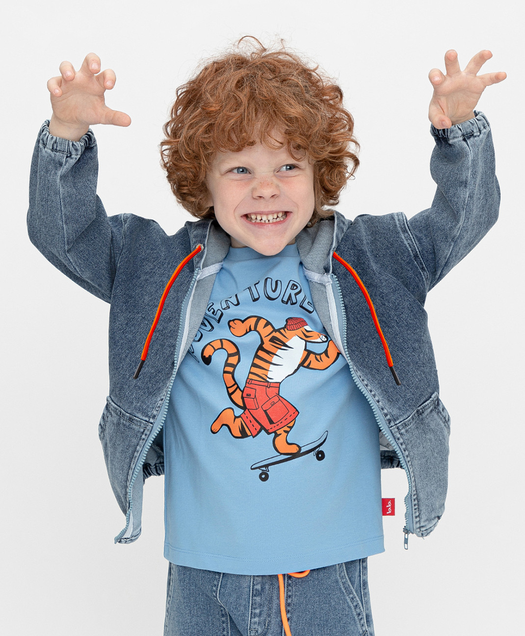 

Куртка детская Button Blue 123BBBMC40021800, цвет голубой, размер 116, 123BBBMC40021800