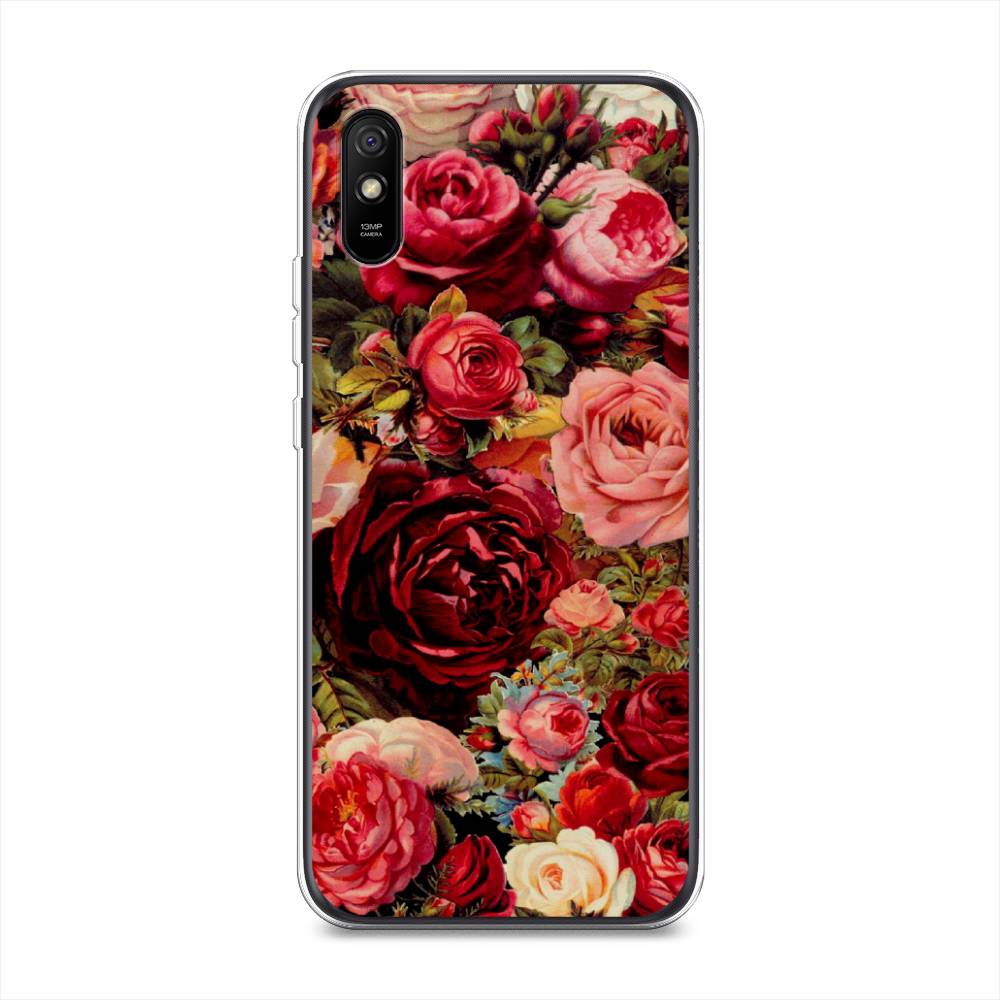 

Чехол Awog "Розы винтажные" для Xiaomi Redmi 9A, 38950-8